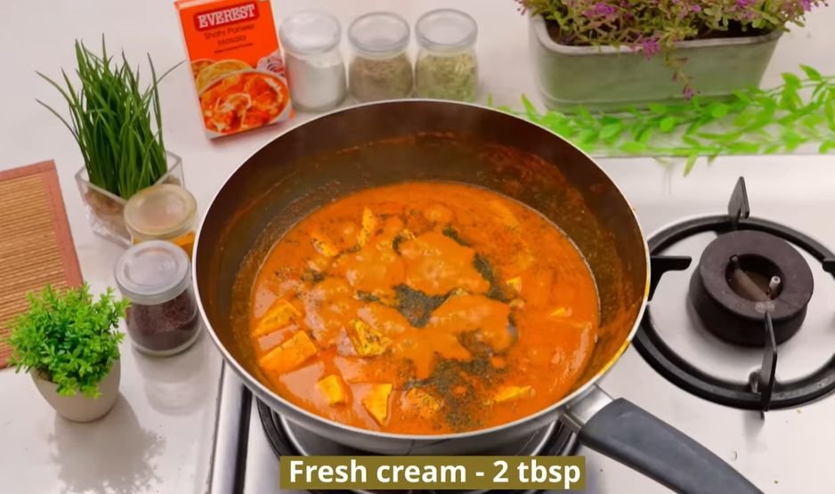 shahi paneer recipe