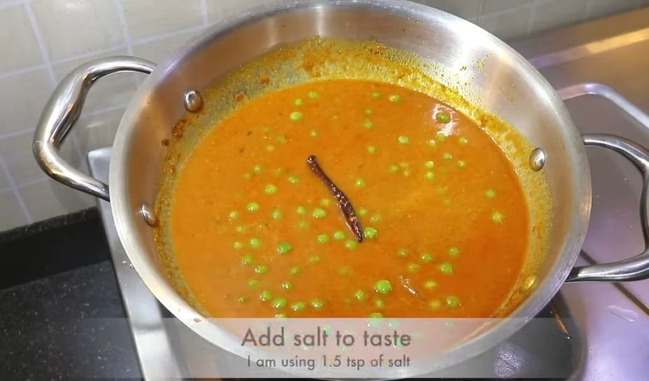 matar paneer recipe