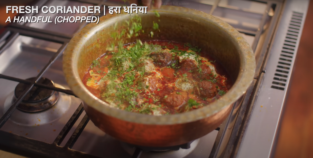 Chicken Kofta Curry Recipe