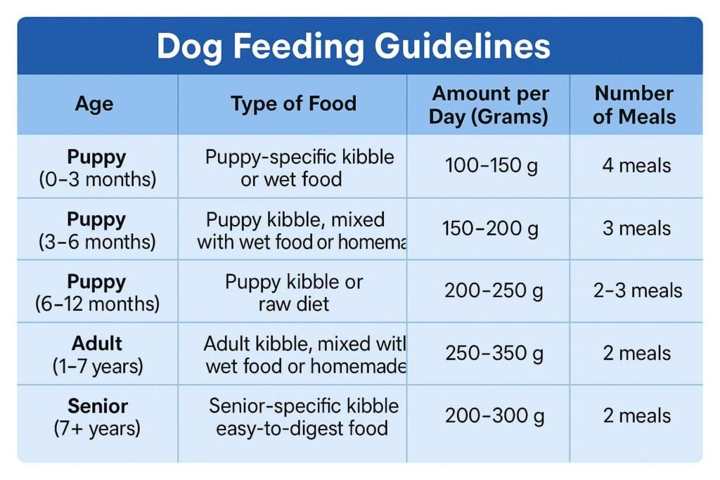 Labrador Dog Food Chart: A Complete Feeding Guide for Your Labrador Retriever 1 Labrador Dog Food Chart