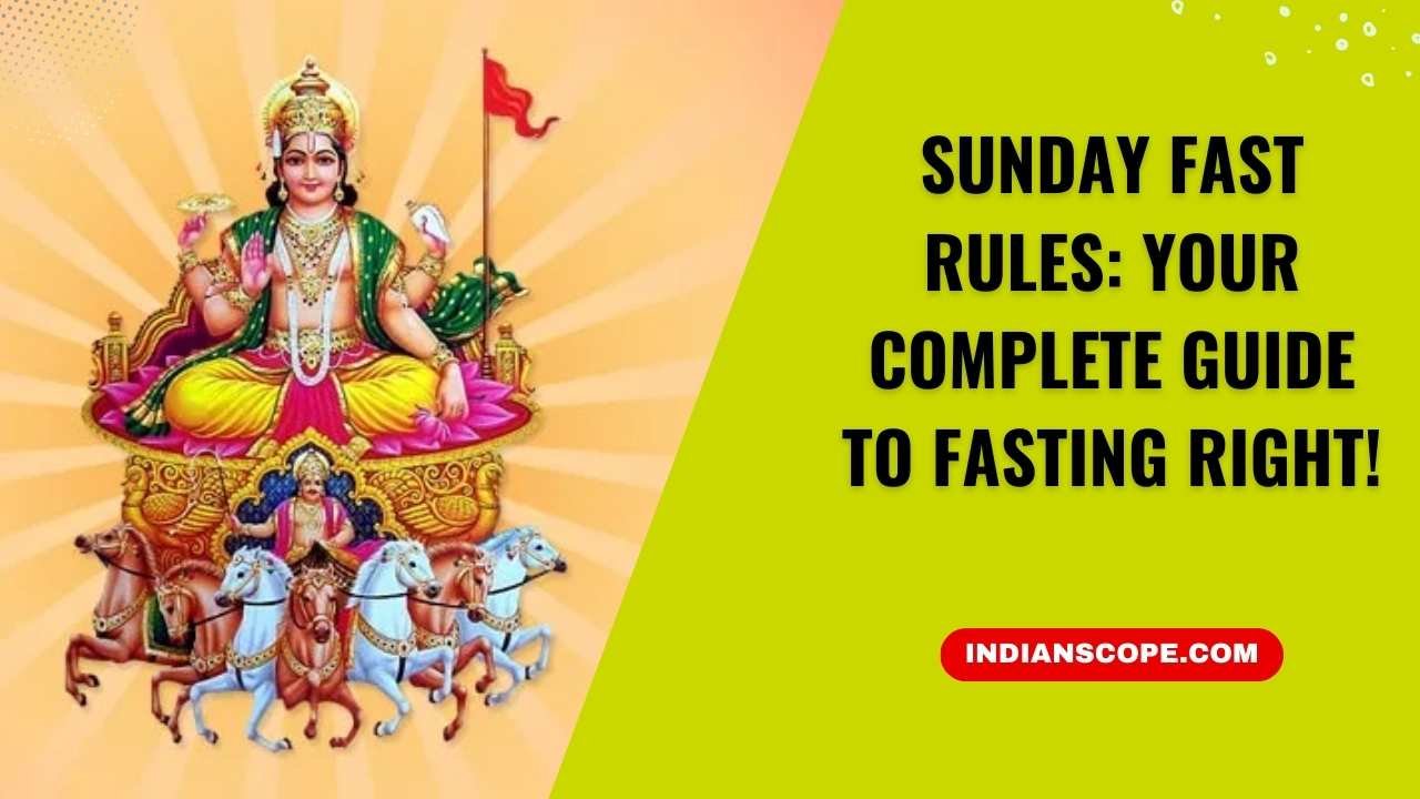 Sunday Fast Rules