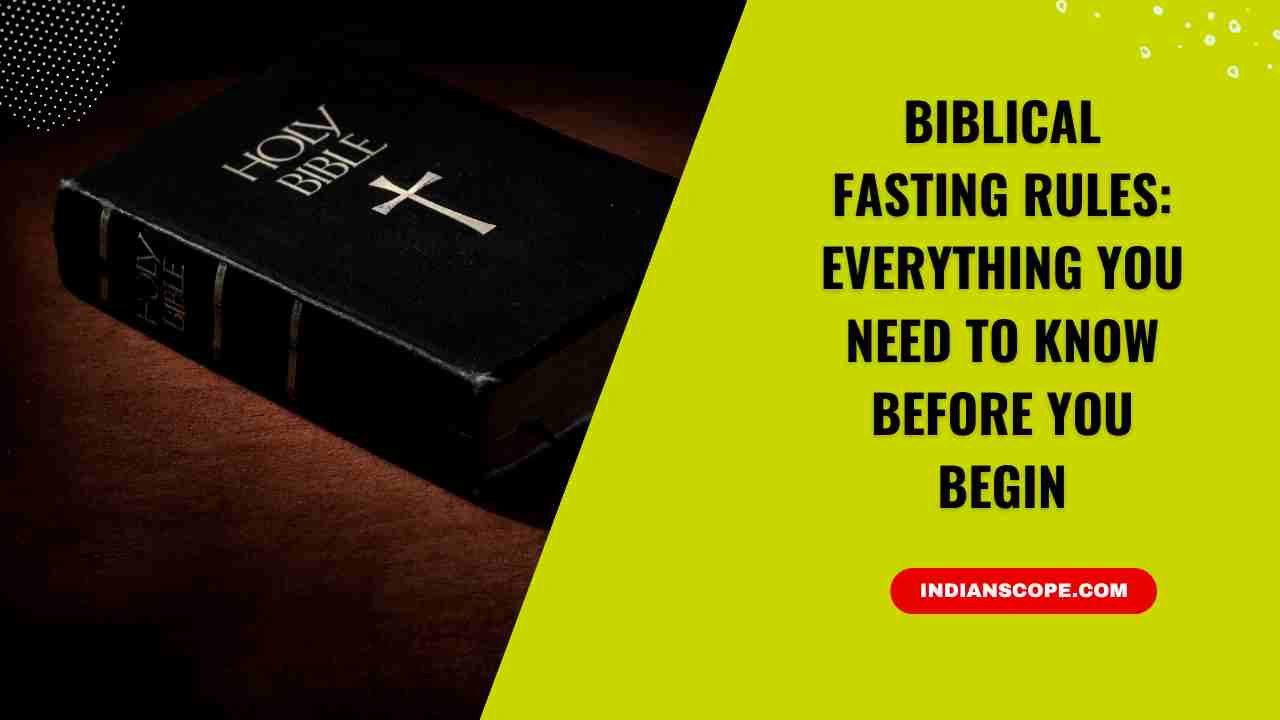 Biblical Fasting Rules