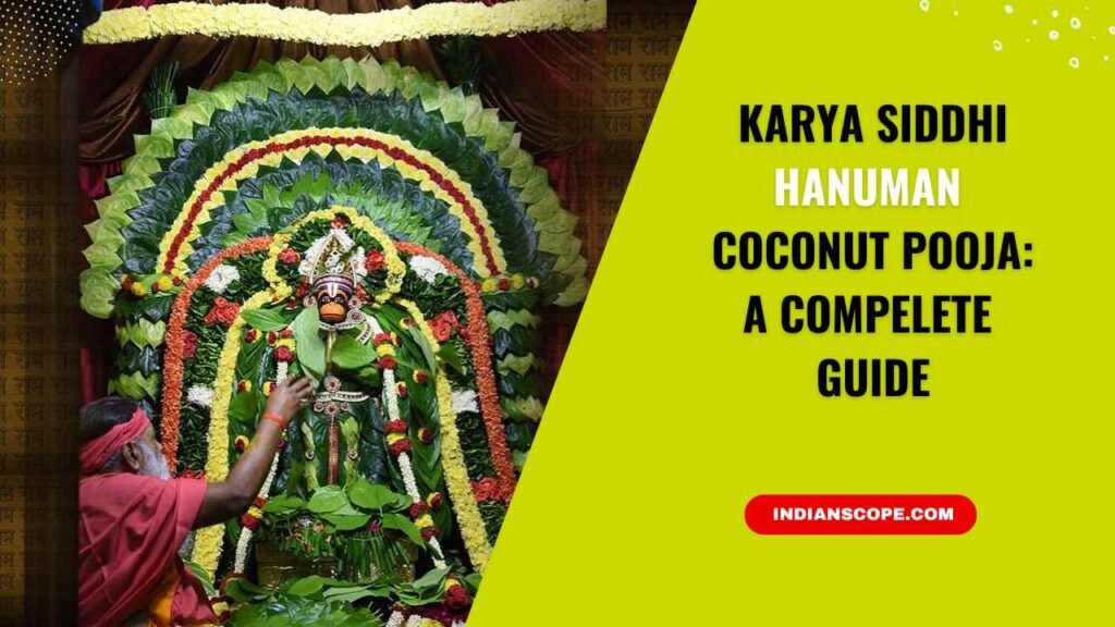 Karya Siddhi Hanuman Coconut Pooja: Unlocking Success and Removing Obstacles 1 Karya Siddhi Hanuman Coconut Pooja