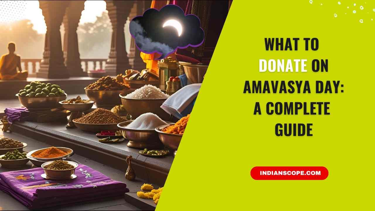 What to Donate on Amavasya Day