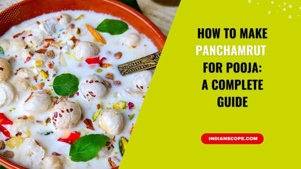 How to Make Panchamrut for Pooja