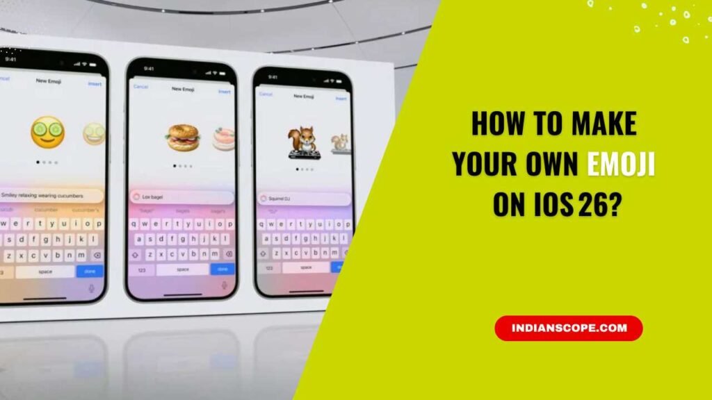 How to Make Your Own Emoji on iOS 26
