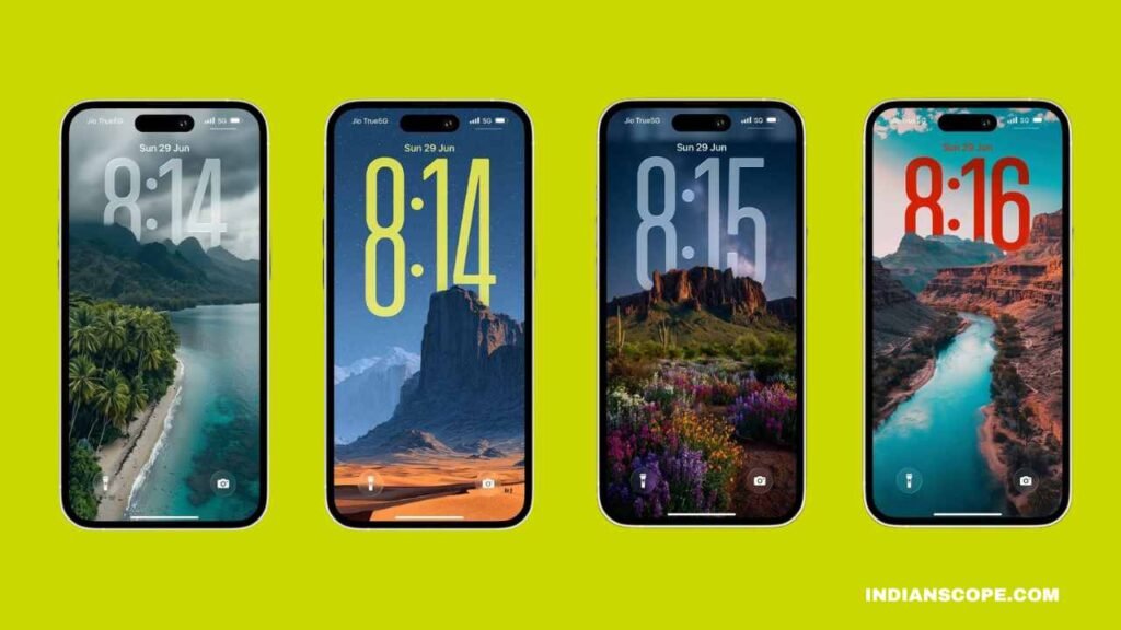 How to Put the Clock Behind the Wallpaper iOS 26 2 How to Put the Clock Behind the Wallpaper iOS 26