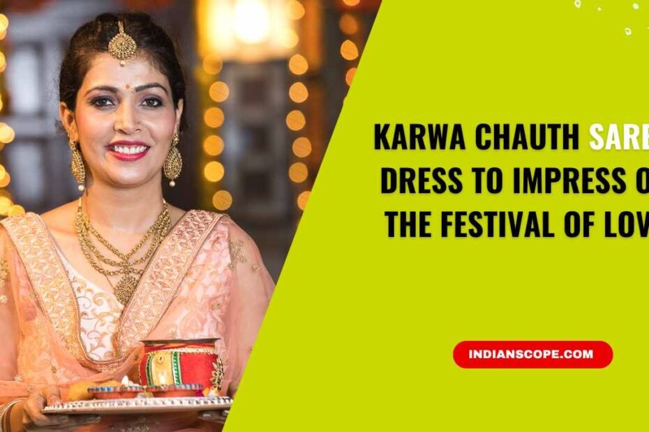Karwa Chauth Saree