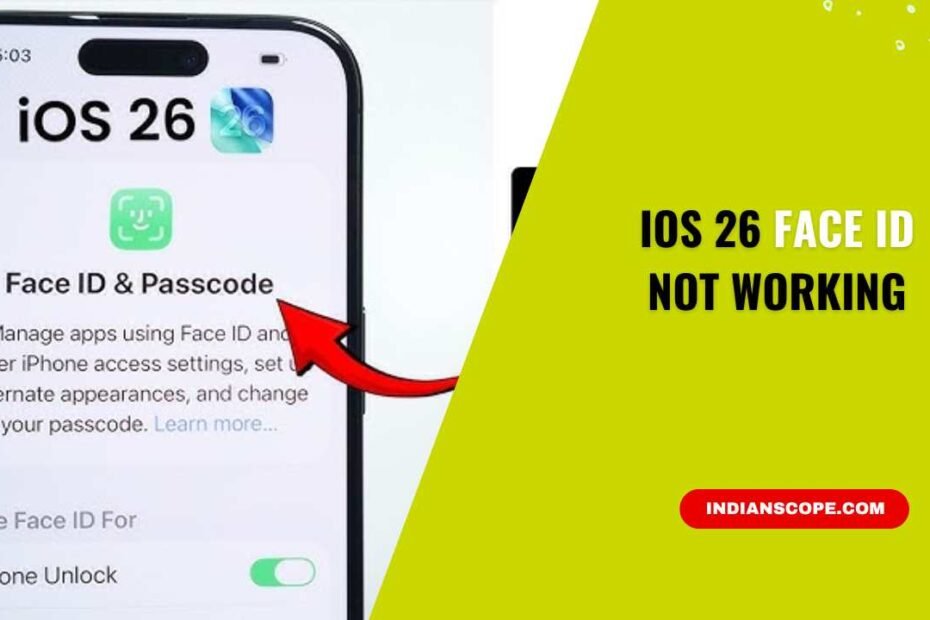 iOS 26 Face ID Not Working