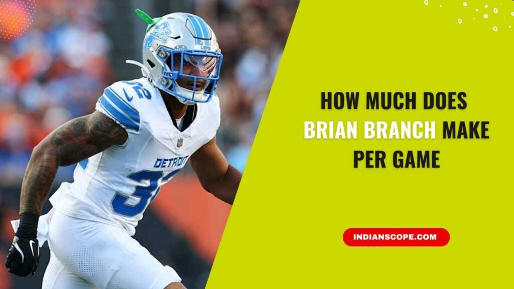 How Much Does Brian Branch Make Per Game