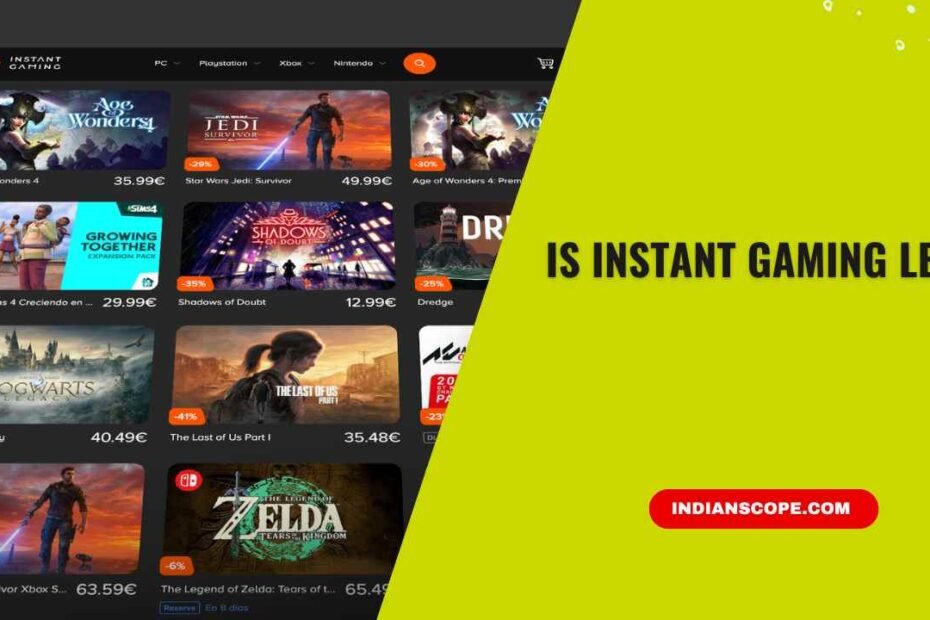 Is Instant Gaming Legit