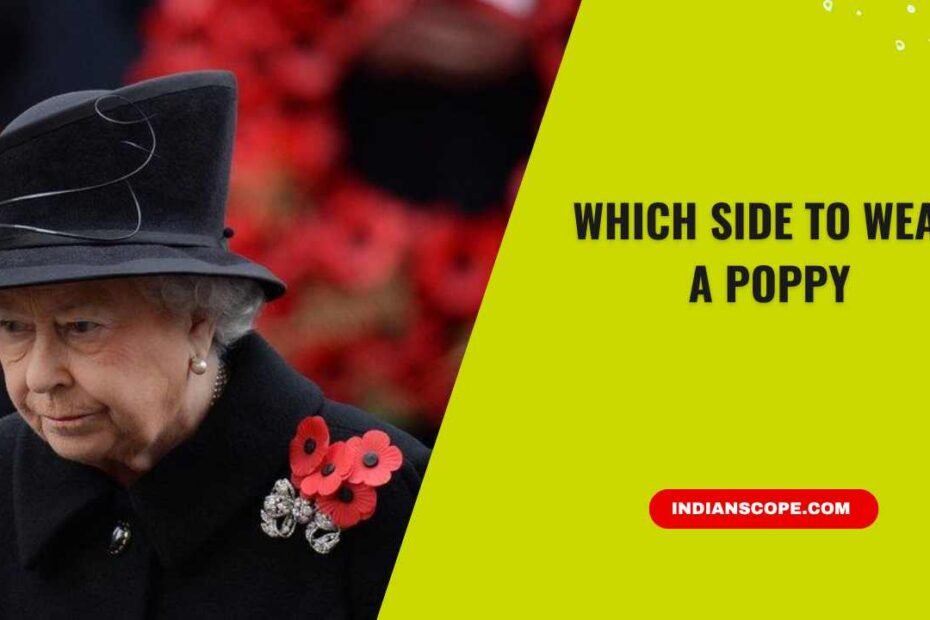 Which Side to Wear a Poppy