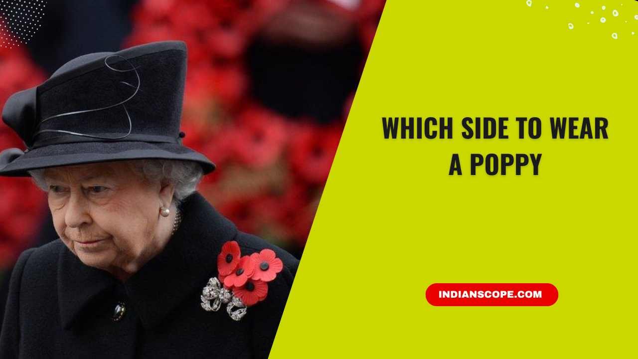 Which Side to Wear a Poppy