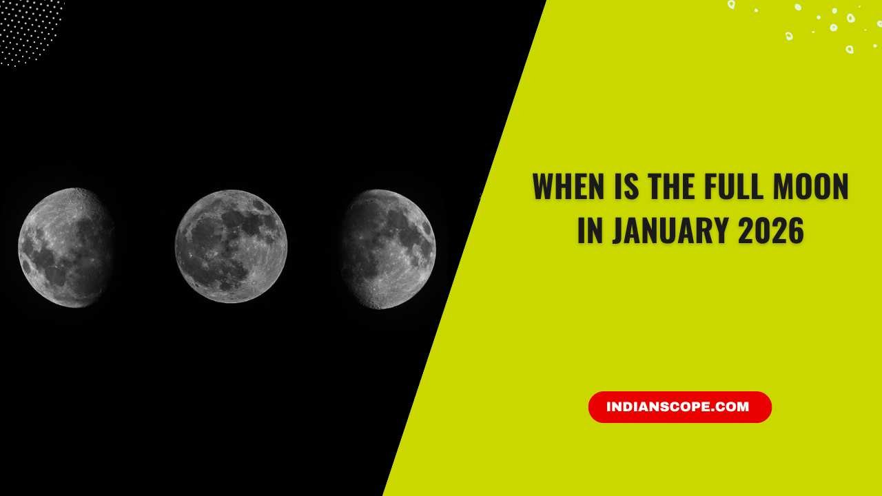 When Is the Full Moon in January 2026