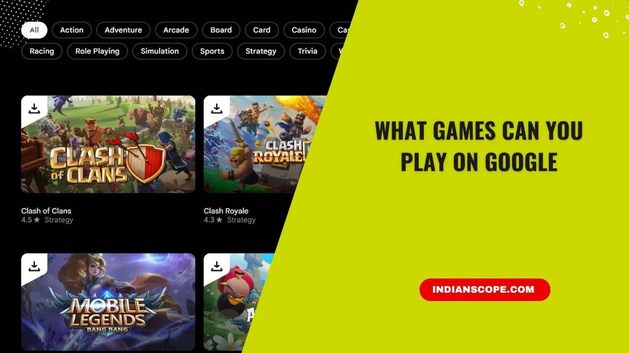 What Games Can You Play on Google